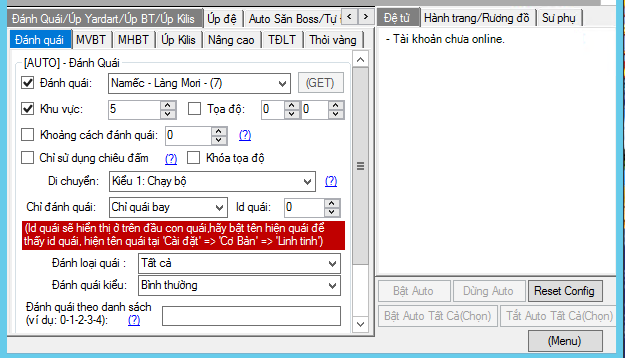 Giao diện chức năng